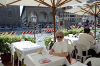 Cafe on Piazza Signoria