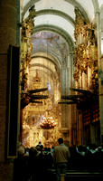 Cathedral during botafumeio ceremony 2