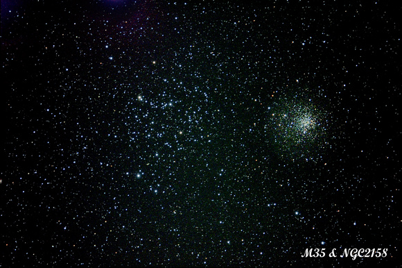 M035 & NGC2158