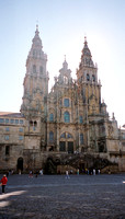 Compostela Cathedral from Plaza