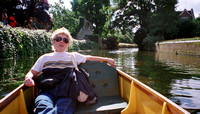 Jeanie in punt boat