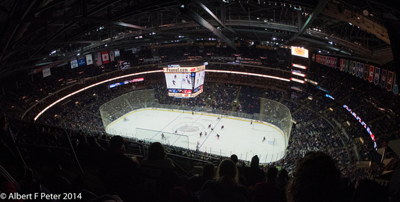 Nationwide Arena 1/500 sec ISO 1600