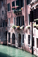 Houses along side canal